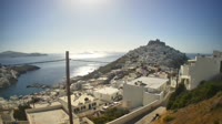 Astypalaia - pilis, vėjo malūnai
