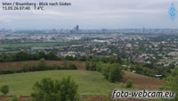 Bisamberg - Wien - Blick nach Süden