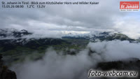St. Johann in Tirol - Kitzbüheler Alpen - Blick zum Kitzbüheler Horn und Wilder Kaiser