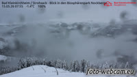 Bad Kleinkirchheim - Strohsack - Blick in den Biosphärenpark Nockberge