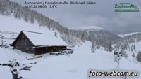 Zechneralm - Nockalmstraße - Blick nach Süden