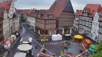 Hildesheim - Marktplatz, Hütte, Universität
