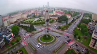 Ogrody Bernardynów, Pomnik, Rondo Dmowskiego