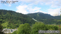 Garmisch-Partenkirchen - Große Olympiaschanze, Zugspitze