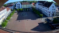 Neuburg an der Donau - Schrannenplatz, Amalienstraße. Schloss