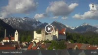 Füssen - Hotel Hirsch - Hohes Schloss