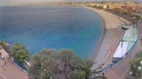 Nica - Promenade des Anglais, paplūdimys