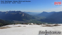 Bad Ragaz - Pizol - Blick nach Norden