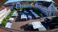 Neuburg an der Donau - Schrannenplatz, Amalienstraße. Schloss