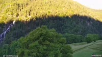 La Salle - Mont Blanc - Wodospad Lenteney