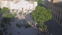 Huesca - Fontana delle Muse in Plaza de Navarra