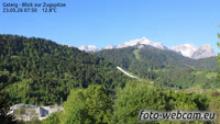 Garmisch-Partenkirchen - Große Olympiaschanze, Zugspitze