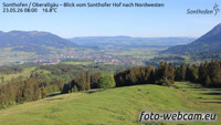 Sonthofen - Oberallgäu - Vista a nord-ovest