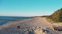 Jetée et plage
