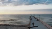 Pier und Strand