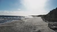 Jetée et plage