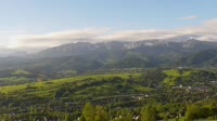 Panorama Zakopanego oraz Tatr