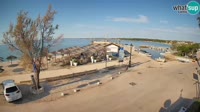 Vir - Strand und Hafen