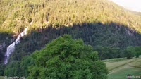 La Salle - Mont Blanc - Wodospad Lenteney