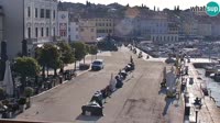 Rovinj - Promenade en bord de mer et port de plaisance