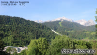 Garmisch-Partenkirchen - Große Olympiaschanze, Zugspitze