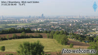 Bisamberg - Wien - Blick nach Süden