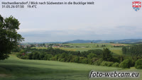 Hochwolkersdorf - Blick nach Südwesten in die Bucklige Welt