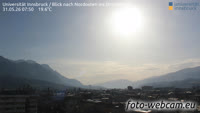 Innsbruck - Universität - Blick nach Nordosten ins Unterinntal