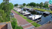 Joure - Port, moulins à vent