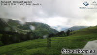 Furkajoch - Gapfohler Falba, Gamsberg, Säntis