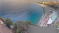 Nizza - Promenade des Anglais, Spiaggia