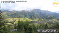 Virgen - Würfelehütte - North view