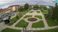 Našice - Trg dr. Franje Tuđmana