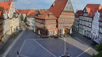 Hildesheim - Marktplatz, Hütte, Universität