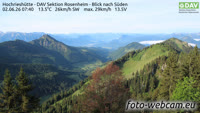 Samerberg - Rifugio Hochries - Sud