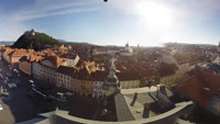 Graz - Hauptplatz, Schlossberg