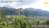 Virgen - Würfelehütte - North view