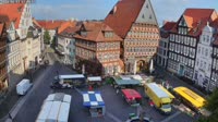 Hildesheim - Marktplatz, Hütte, Universität