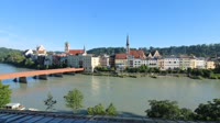 Wasserburg am Inn - Brucktor, Roter Brücke