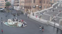 Rome - Piazza di Spagna - Barcaccia fountain