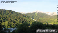 Garmisch-Partenkirchen - Große Olympiaschanze, Zugspitze