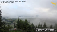 Virgen - Würfelehütte - Blick nach Norden