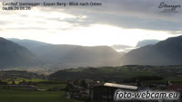 Eppan Berg - Gasthof Steinegger - Blick nach Osten