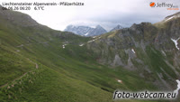Rytinės Alpės - Rätikon - Bettlerjoch - Pfälzerhütte