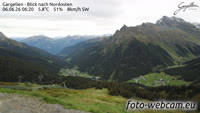 Gargellen - Panorama des montagnes