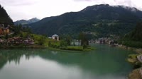 Alleghe - vaizdas į ežerą