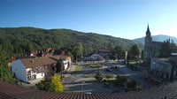 The center of the village