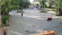 Plac Moniuszki - Pomnik Henryka Sienkiewicza