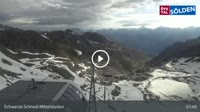 Sölden - Station intermédiaire Schwarze Schneid