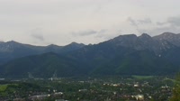 Panorama de Zakopane et des Tatras